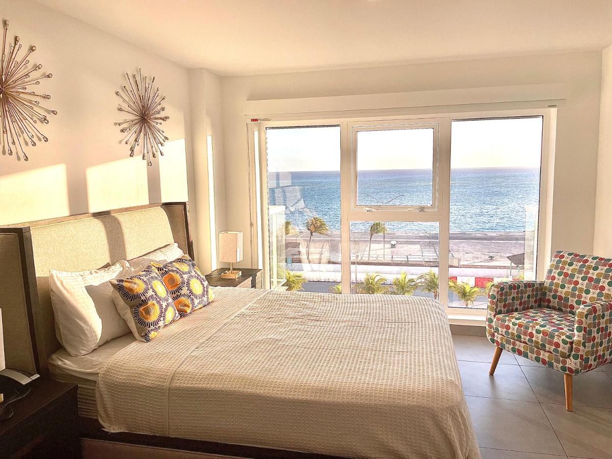 Ocean View Condo Overlooking The Caribbean Sea Oranjestad Bagian luar foto