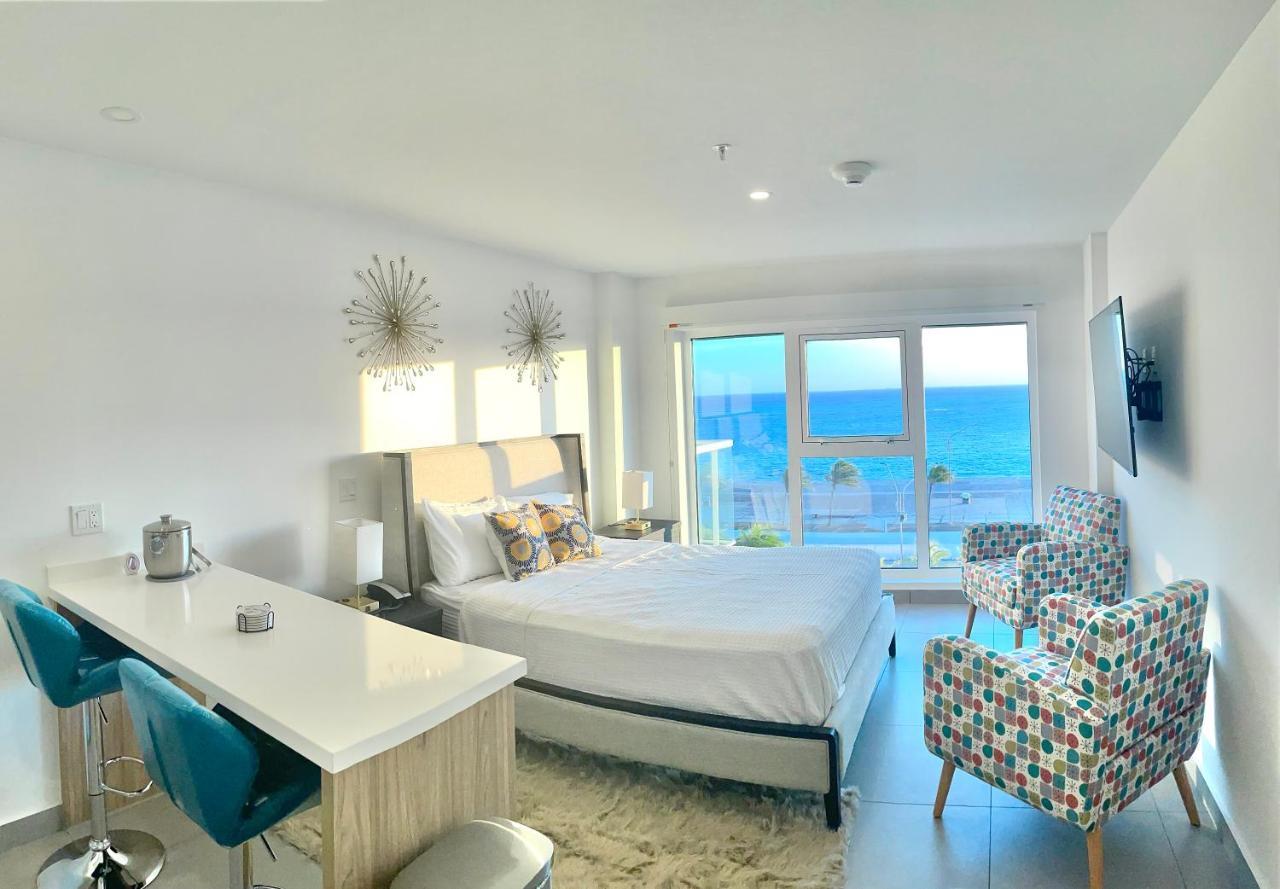 Ocean View Condo Overlooking The Caribbean Sea Oranjestad Bagian luar foto